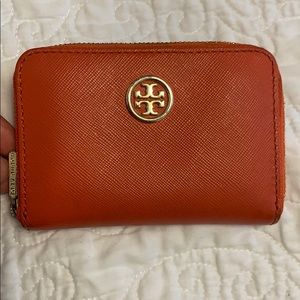 Tory Burch Orange Wallet